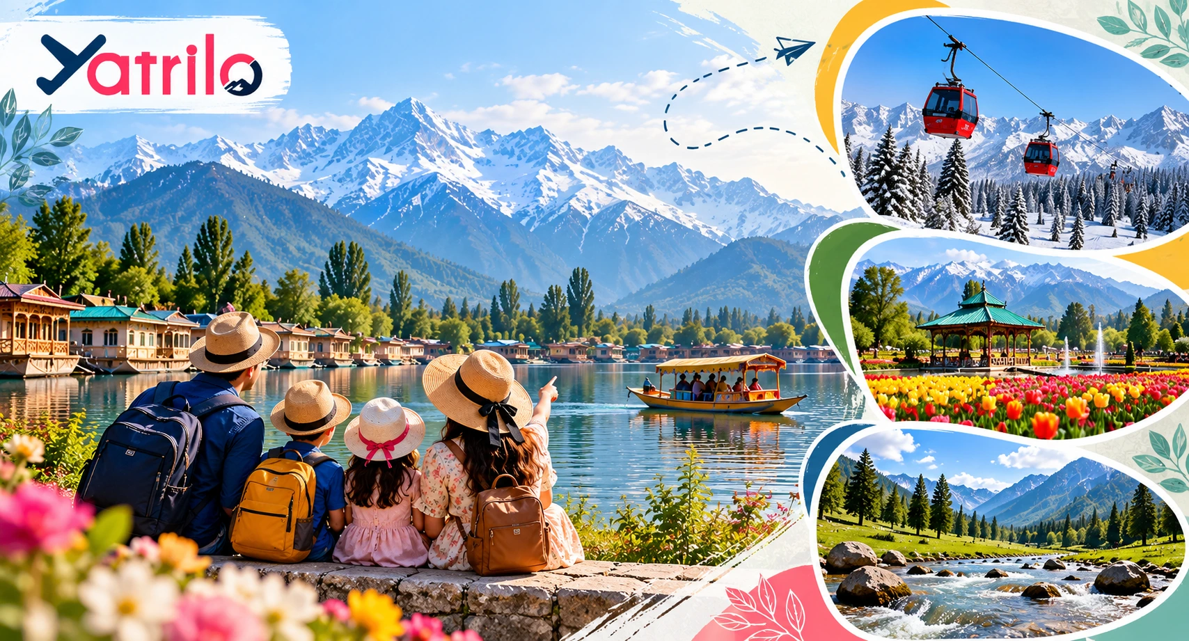 Kashmir Family Tour Packages for a Perfect Family Holiday