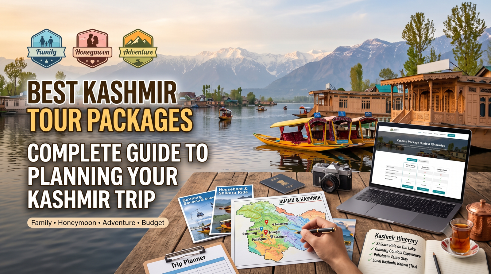 Best Kashmir Tour Packages itinerary and planning guide